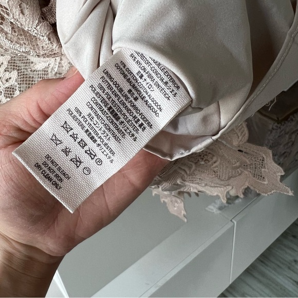 Free People x Saylor Nude Leondra Lace Dress - Picture 12 of 16